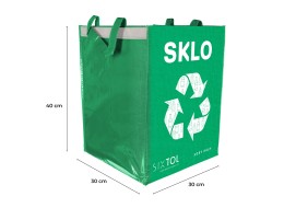 Szelektív hulladékzsákok SORT EASY 4 CARTON, 30x30x40cm, 4x36l, 4 db