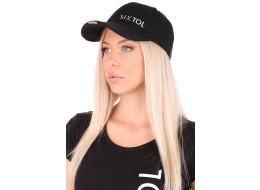Sapka beépített LED-fénnyel B-CAP 25 lm, újratölthető, USB, univerzális méret, fekete