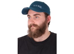Baseballsapka LED lámpával B-CAP 25lm, újratölthető, USB, univerzális méret, kék