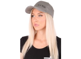 Sildes sapka LED-világítással B-CAP 25lm, újratölthető, USB, univerzális méret, szürke