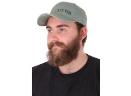 Sildes sapka LED-világítással B-CAP 25lm, újratölthető, USB, univerzális méret, zöld