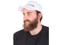 B-CAP LED-világítású baseballsapka 25 lm, újratölthető, USB, univerzális méret, fehér