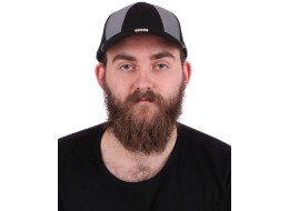 Reflexes ellenzős sapka LED világítással B-CAP SAFETY 25 lm, tölthető, USB, egy méret, fekete