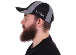 Reflexes ellenzős sapka LED világítással B-CAP SAFETY 25 lm, tölthető, USB, egy méret, fekete