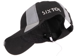 Reflexes ellenzős sapka LED világítással B-CAP SAFETY 25 lm, tölthető, USB, egy méret, fekete