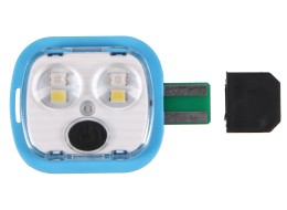 Csere LED lámpa sapkába/fejpántba B-HAT LED LIGHT 2, piros/kék