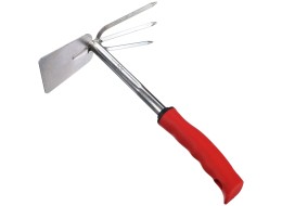 Kerti kapa-kultivátor, hossza 290 mm, ergonomikus nyél