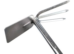 Kerti kapa-kultivátor, hossza 290 mm, ergonomikus nyél