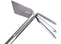 Kerti kapa-kultivátor, hossza 290 mm, ergonomikus nyél
