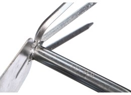 Kerti kapa-kultivátor, hossza 290 mm, ergonomikus nyél