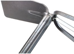 Kerti kapa-kultivátor, hossza 290 mm, ergonomikus nyél