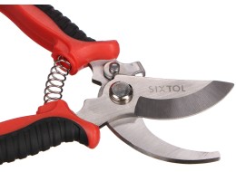 Kerti metszőolló, hossza 190 mm, ergonomikus nyél