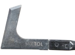 L alakú gyomkés, hossza 315 mm, ergonomikus nyél