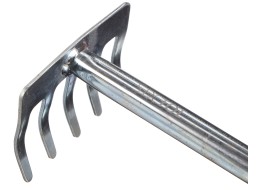 Kézi gereblye, hossza 290 mm, ergonomikus nyél