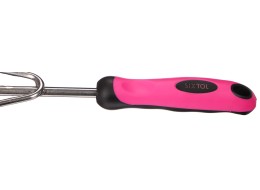Kézi kultivátor GARDEN PINK ONE, rozsdamentes, 28 cm