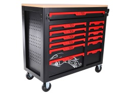 Szerszámos kocsi MECHANIC TROLLEY TITAN 1559, 13 fiók, 1559 db szerszám