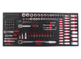 Szerszámos kocsi MECHANIC TROLLEY TITAN 1559, 13 fiók, 1559 db szerszám