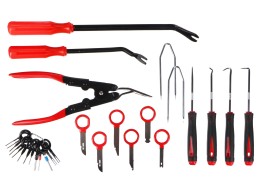 Multifunkciós kárpit- és belső elemek leszerelő készlet MECHANIC TRIM SET 38, 38 db