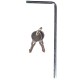 Záras alumínium keresztléc ROOF RACK 120 cm, teherbírás 90 kg