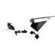 Zárható alumínium keresztlécek ROOF RACK IN 1, 120 cm, teherbírás 90 kg