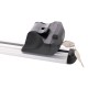 Alumínium keresztmerevítő zárral ROOF RACK FIX PRO, 120 cm, teherbírás 90 kg