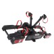 Vonóhorogra szerelhető kerékpárszállító E-BIKE 2 PREMIUM - 2 elektromos kerékpár, teherbírás 60 kg,