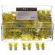 Lapos autóbiztosíték készlet MECHANIC FUSE SET 20A, 100 db