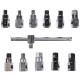 Olajleeresztő készlet MECHANIC OIL DRAIN SET 12, Hex + négyszög, 12 db