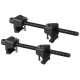 Rugóösszehúzó reteszelővel MECHANIC SPRING SET 4, heavy-duty, 380 mm, 2 db