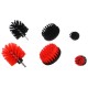 Fúrógép kefekészlet autó tisztításához CAR DETAILING DRILL BRUSH 6, 6 db