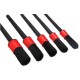 Puha precíziós ecsetkészlet autó tisztításához CAR DETAILING BRUSH 5 SOFT, 5 db