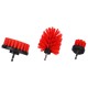 Fúróhoz való autótisztító kefe készlet CAR DETAILING DRILL BRUSH 3 MEDIUM, 3 db