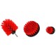 Fúróhoz való autótisztító kefe készlet CAR DETAILING DRILL BRUSH 3 MEDIUM, 3 db