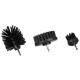 Fúróhoz való autótisztító kefe készlet CAR DETAILING DRILL BRUSH 3 HARD, 3 db