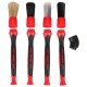 Precíziós kefe készlet cserélhető fejekkel autó tisztításhoz CAR DETAILING BRUSH 4