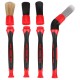 Precíziós kefe készlet cserélhető fejekkel autó tisztításhoz CAR DETAILING BRUSH 4