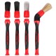 Precíziós kefe készlet cserélhető fejekkel autó tisztításhoz CAR DETAILING BRUSH 4