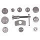 Fékmunkahenger visszanyomó készlet MECHANIC BRAKE SET BLACK 12, 12 részes