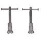 Fékmunkahenger visszanyomó készlet MECHANIC BRAKE SET BLACK 22, 22 részes