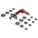 Pneumatikus fékdugattyú-visszatoló MECHANIC BRAKE SET PNEU 16, 16 db-os készlet