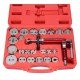 Pneumatikus fékdugattyú-visszatoló MECHANIC BRAKE SET PNEU 23, 23 db-os készlet