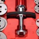 Pneumatikus fékdugattyú-visszatoló MECHANIC BRAKE SET PNEU 23, 23 db-os készlet