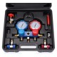 Nyomás- és tömörségmérő készlet autóklímához MECHANIC AC TESTER 1