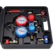 Nyomás- és tömörségmérő készlet autóklímához MECHANIC AC TESTER 1
