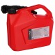 Műanyag kanna MECHANIC FUEL CANISTER RED 5L, piros