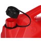 Műanyag kanna MECHANIC FUEL CANISTER RED 5L, piros