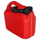Műanyag kanna MECHANIC FUEL CANISTER RED 5L, piros