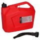 Műanyag kanna MECHANIC FUEL CANISTER RED 10L, piros