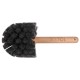 Kerek kefe a kerékpár vagy motorkerékpár karosszériájának tisztításához CAR DETAILING WOOD BRUSH 1