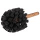 Kerek kefe a kerékpár vagy motorkerékpár karosszériájának tisztításához CAR DETAILING WOOD BRUSH 1